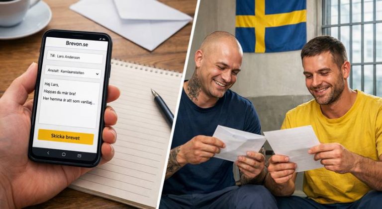 Skicka brev till någon som sitter på anstalt – enkelt och smidigt med ...